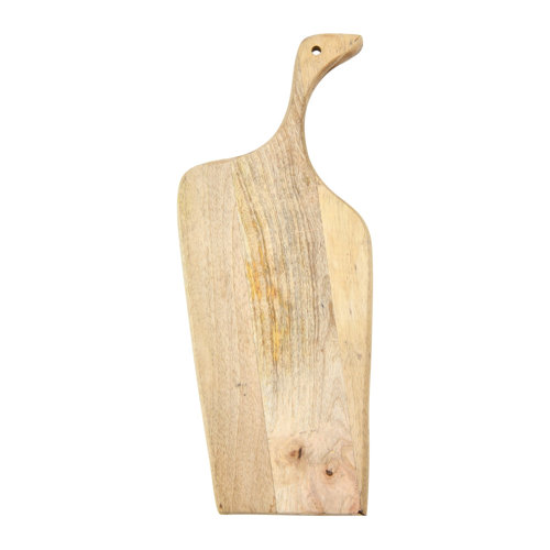 Creative CoOp Mango Wood Cutting Board With Handle Wayfair